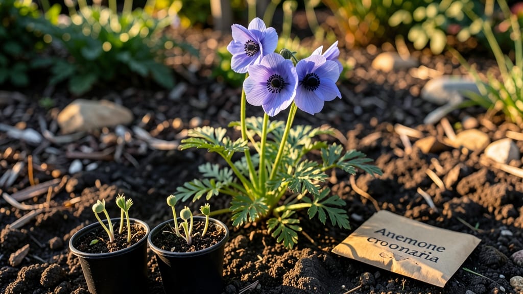 Anemone Flower Seeds: Pacific Northwest's Hummingbird Haven With Frost-Resistant Blooms