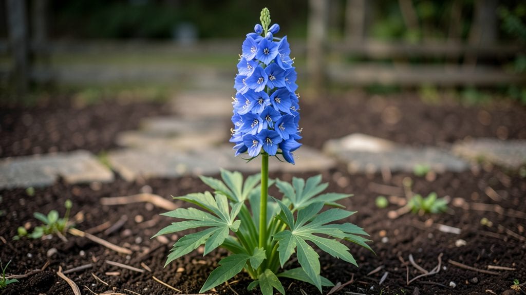 Blue Colored Flower: Pacific Northwest's Sun-Loving Perennial With Bold Stems