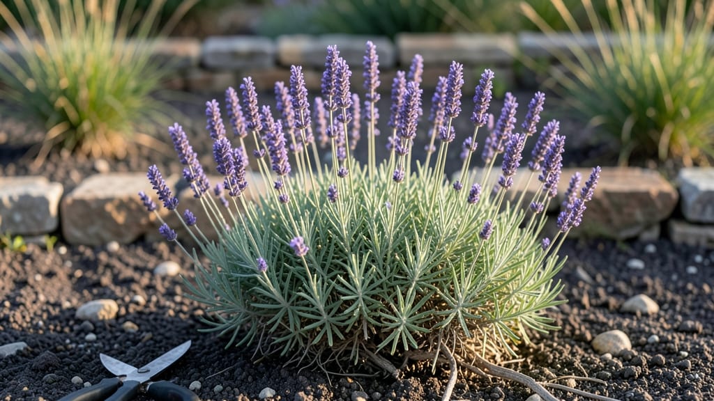 Flower Bed Against Fence: Privacy-Preserving Pollinator Paradise