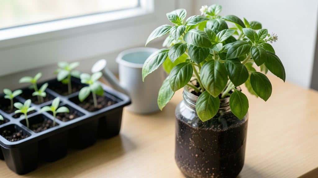 Flower Pot From Plastic Bottle: Upcycled Planter for Herbs and Succulents