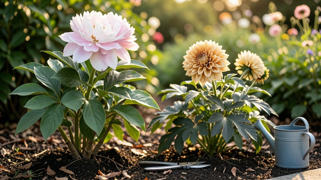 Peony Flowering Dahlia Shrubs: Pacific Northwest's Frost-Resistant Pollinator Magnet