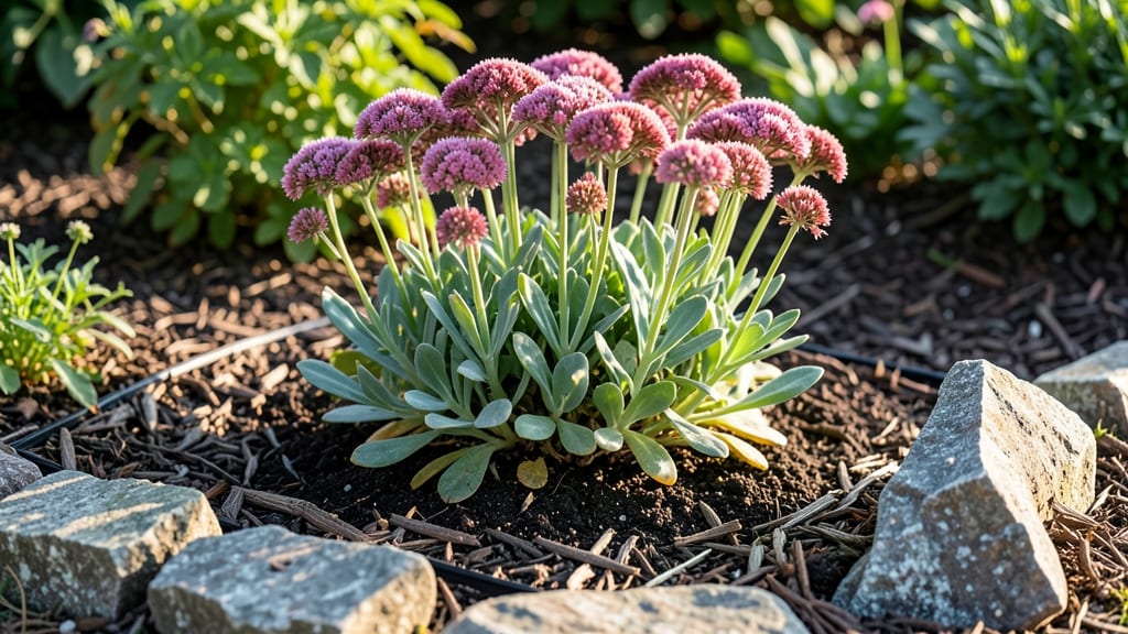 Stone Flower Beds: Year-Round Color With Frost-Resistant Elegance
