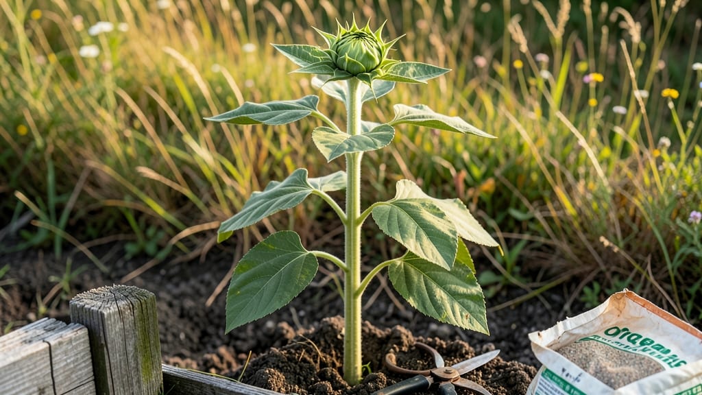Sunflower Plants Before Flowering: Key Stages for Maximum Height and Blooms