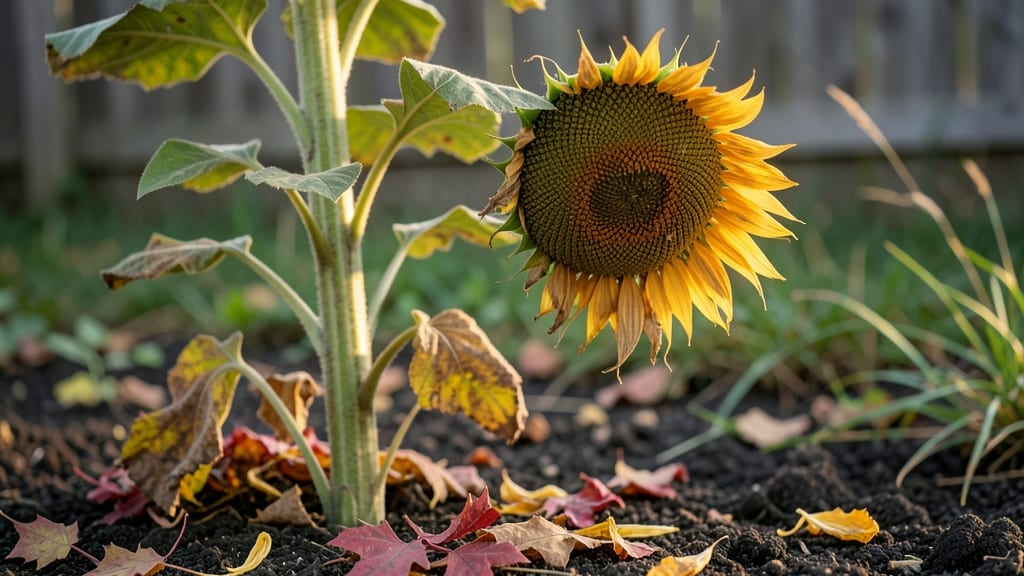 Sunflowers in Autumn: Late-Season Height and Pollinator Powerhouse