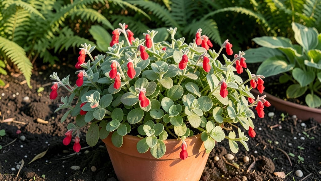 Tiny Red Flowers Plant: Pacific Northwest's Hummingbird Haven With Winter Blooms